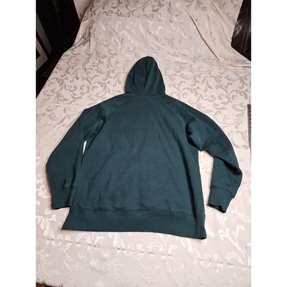 The North Face Hoodie Sweatshirt Pullover Fleece Big Graphic Logo Pockets Large - Picture 9 of 9